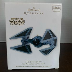 Collectible Hallmark Star Wars Return of The Jedi “TIE Interceptor” 2012